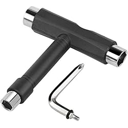 Ok Patines TRIXES Nueva Herramienta de 5 Posiciones para Skateboard, Patineta, Monopatín y Patín con Llave Hexagonal