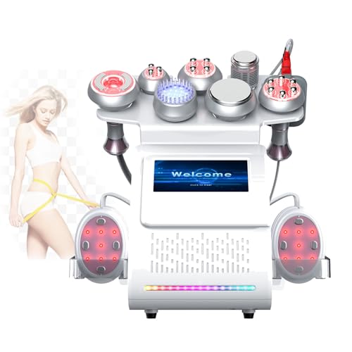 GEHPYYDS Máquina de radiofrecuencia 9 en 1 para Eliminar Grasa Corporal, Dispositivo de Belleza Antiarrugas y esculpido, Dispositivo Antiarrugas y antienvejecimiento para Eliminar Grasa Corporal.