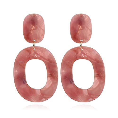 Boucles d'oreilles géométriques rétro vintage et simples - Bijoux femme chic