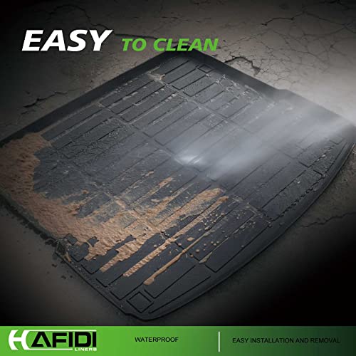 Image of HAFIDI Floor Mats & Cargo Liner Set Fit for 2026 Mazda CX5 Car Mats for All Weather Floor Liners Protection TPE Anti-Slip Automotive Full Set Custom Mazda CX-5 Accessories - Black