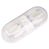 2 x 24 alta potencia 5050 SMD LED iluminoso pero sólo consume 6.8V, ahorro de energía