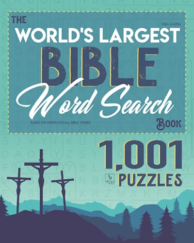 The World's Largest Bible Word Search Book: 1,001 Puzzles Based on Inspirational Bible Verses image 2