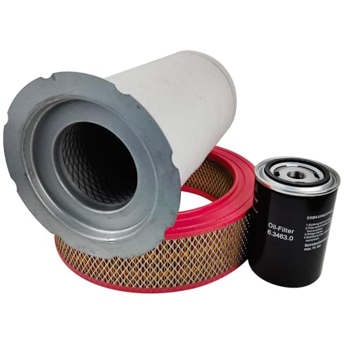 Image of Air Compressor Maintenance Kit 6.3669.0 Air Oil Separate 6.4143.0 Air Filter 6.3463.0 Oil Filter