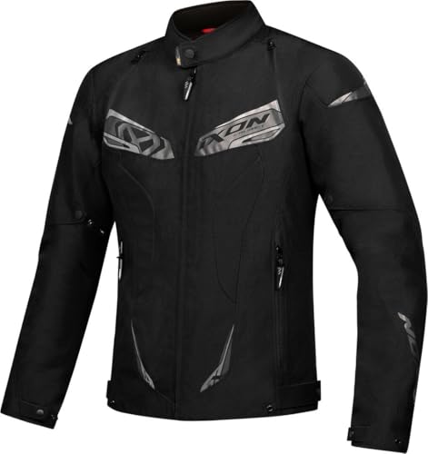 Equipement moto IXON Caliber blouson motard Noir taille 3XL