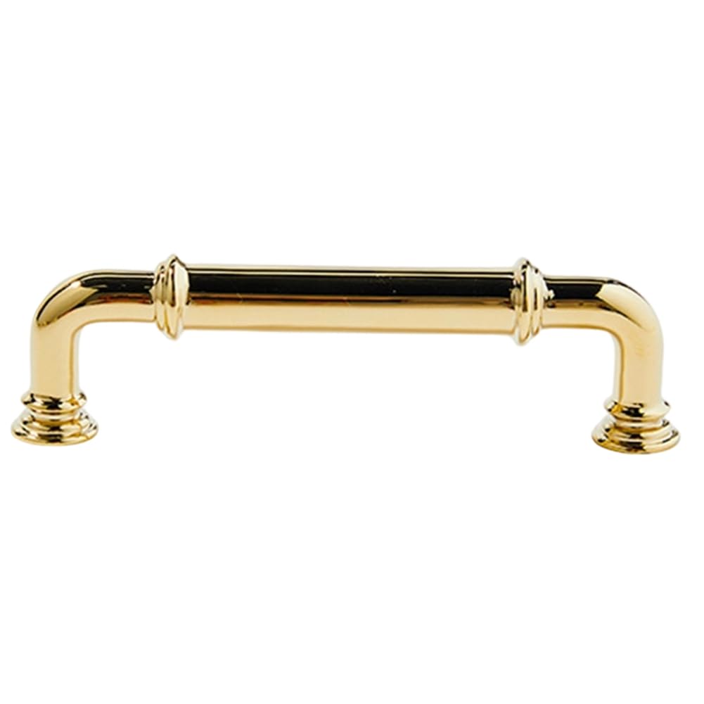 Jnchdghwa Kitchen& Bathroom for Cupboard Drawer Pulls Cabinet Pull Hardware Handles in Solid Brass for Dresser Wardrobe Furniture 110mm