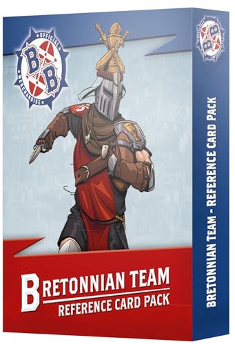 Games Workshop - Blood Bowl: paquete de cartas del equipo Bretonnian