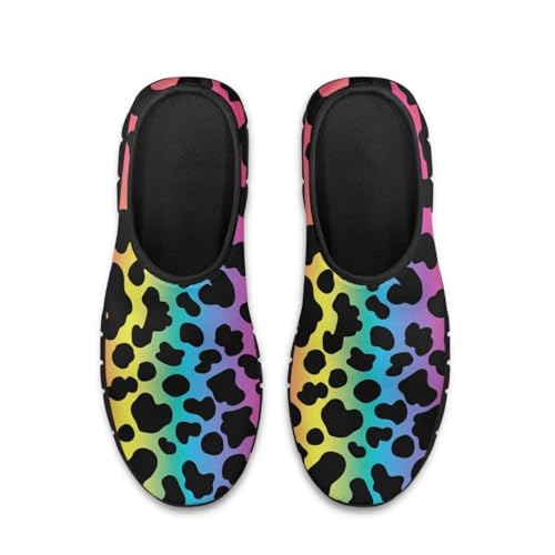 Animal Print Casual Shoes for Women Slip on Sneakers Hands Free Shoes for Outdoor Travel Shopping4