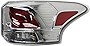 Evan Fischer Passenger Side Tail Light Compatible with 2014-2015 Mitsubishi Outlander - MI2801135