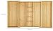 KitchenEdge Adjustable Kitchen Drawer Organizer for Utensils and Junk, Food-Safe Contract Grade with 100% Sustainable Wood, Expandable from 16 to 28 Inches Wide - Natural Bamboo
