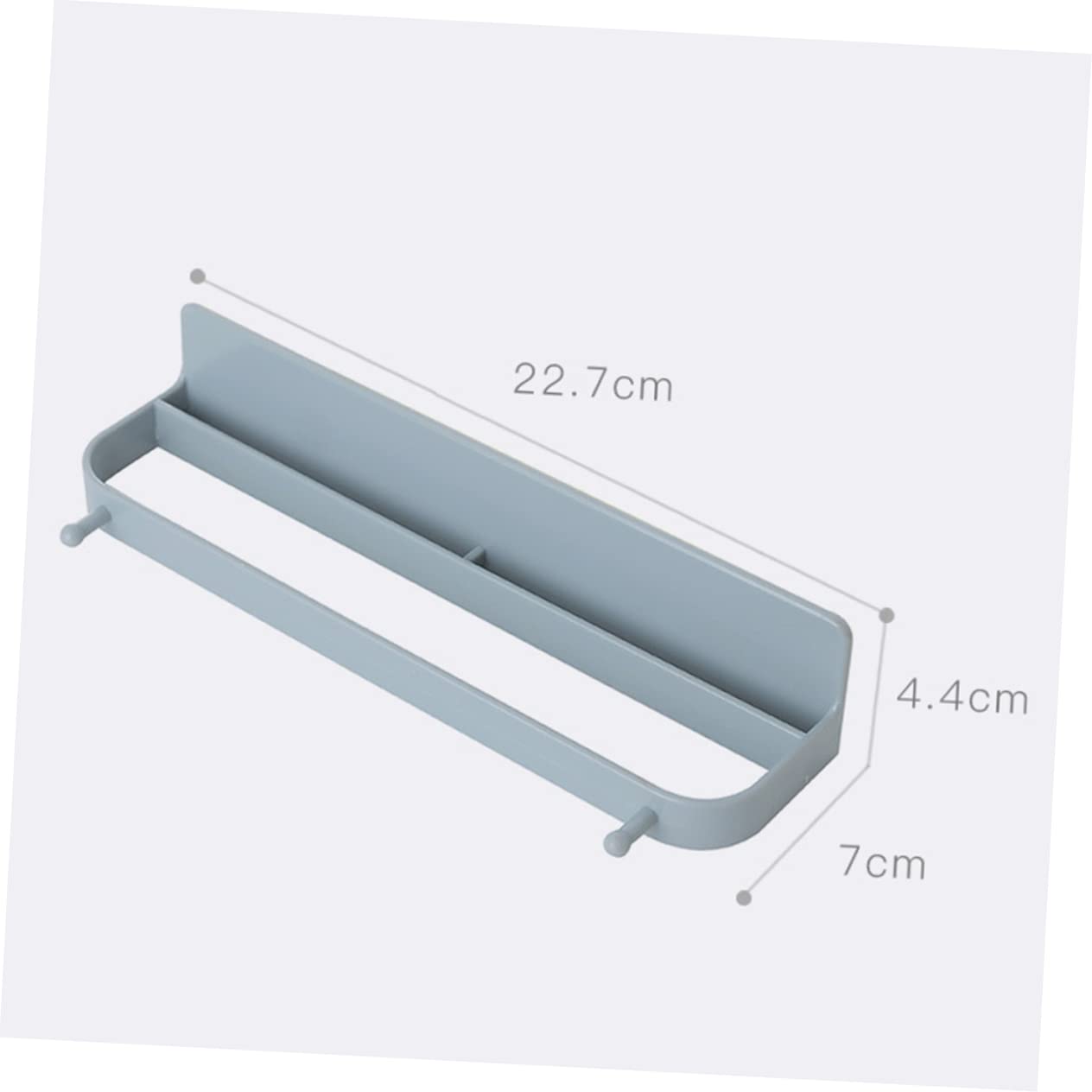 Cabilock Wall Mounted Shoes Rack Elastic Plastic Shoe Hangers for Door Storage Slippers Organizer Space Saving Shoe Holder Random Color Design for Neat Entryways