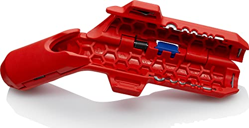 Knipex ErgoStrip gaucher et coupe-tube pour optimiser la pose de gaines - 4