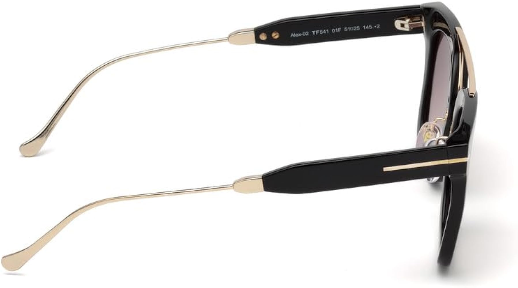 Amazon.com: Tom Ford Gafas de sol rectangulares TF541 Alex