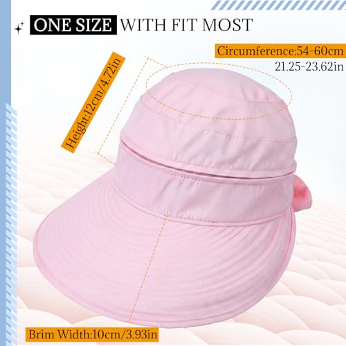 2 Pack Sombrero UV Mujer Ala Ancha miniatura 2