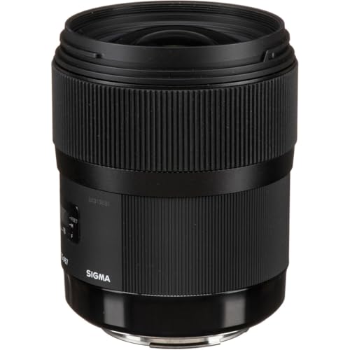 Sigma 35mm F1.4 Art DG HSM Lens for Canon, Black, 3.7 x