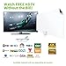 Mohu Leaf 50 Original Paper-Thin Indoor TV Antenna, UHF VHF, 60-Mile Range, Multi-Directional, 4K 8K UHD NEXTGEN TV - w/12 ft. Cable, Jolt Switch