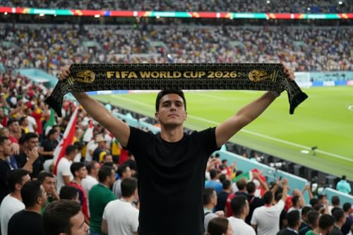 Official FIFA World Cup 2026 Edition Polyester Trophy Scarf - image 3
