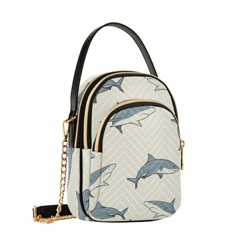 Sac à main requins blancs B3159 le cadeau idéal et original pour femme et fille