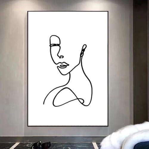 Affiche art corporel féminin KEBIA pour créer un salon zen et design contemporain