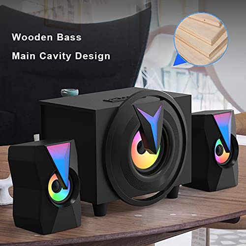 DHMKL Enceintes BibliothèQue Alimenté,Caisson Basses MultiméDia en Bois Haut-Parleur Bluetooth à Carte Haut-Parleur D’Ordinateur Actif USB EntréE Audio Multiple Caisson Basse - Les Beatles, Paul McCartney, John Lennon, RIngo Starr, George Harrison DHMKL Enceintes BibliothèQue Alimenté,Caisson Basses MultiméDia en Bois Haut-Parleur Bluetooth à Carte Haut-Parleur D'Ordinateur Actif USB EntréE Audio Multiple Caisson Basse – Image 3