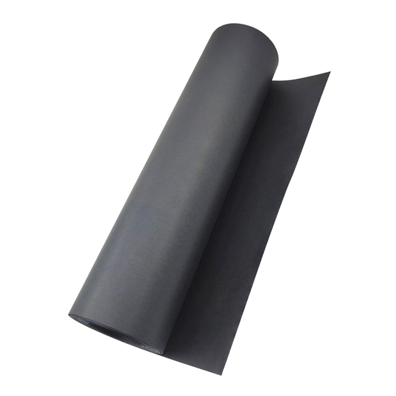 Lurrose Geschenkpapier Rolle Schwarz Kraftpapier Rolle für Geschenkverpackung Dekoratives Geschenkpapier für Bastelblumen