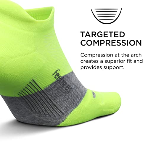 Image of Feetures Elite Max Cushion No Show Tab - Running Socks for Men & Women, Athletic Compression Socks, Moisture Wicking