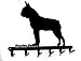 Produktbild steelprint.de Schlüsselbrett/Hakenleiste * Boston Terrier * - Schlüsselboard - 6 Haken