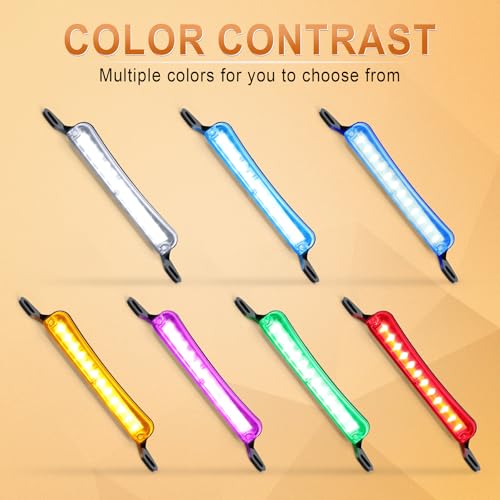 Image of LivTee License Plate Light, Extremely Bright LED License Plate Lights Assembly for Trailer UTV ATV Truck RV Boat, Amber