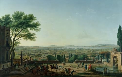 Póster de pintura famosa de Claude Vernet para decoración de oficina y hogar