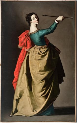 Affiche toile Sainte Ursule de François de Zurbaran pour créer un salon élégant