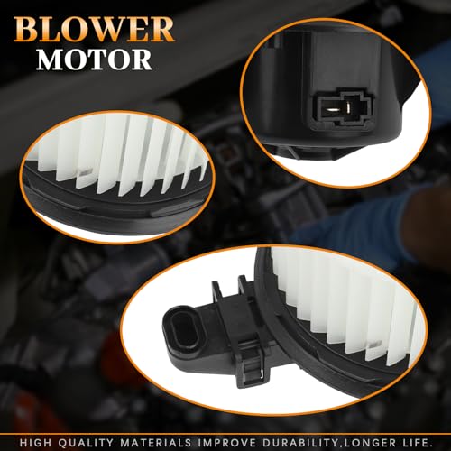 Image of BRTEC 700223 HVAC Blower Motor with Fan Cage Fit for Ford Escape 2008-2012, 2008-2010 for Ford F250 & F350 Super Duty,2008-2011 for Mercury Mariner 8L8Z19805C Blower Motor