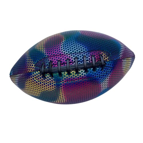 Ballon de football américain phosphorescent à haute visibilité nocturne - 3
