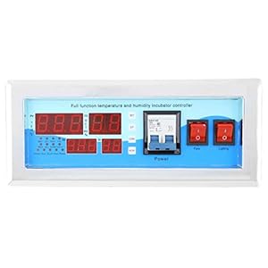 180-240v 30 * 13cm Plastic + Metalen Eierincubatorcontroller met 2 Kabels, Automatische Eierincubator…