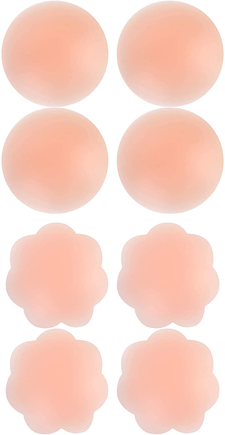 Copricapezzoli Invisibili In Silicone - Riutilizzabili E Ultra Sottili Per Abiti Scollati E Senza Reggiseno - Foto 2