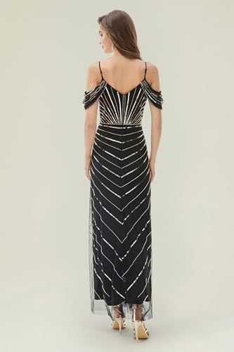 BABEYOND Formal Dresses for Women - Black Prom Dress Cocktail Dress with Sleeves Evening Party Gowns for Wedding Guest2