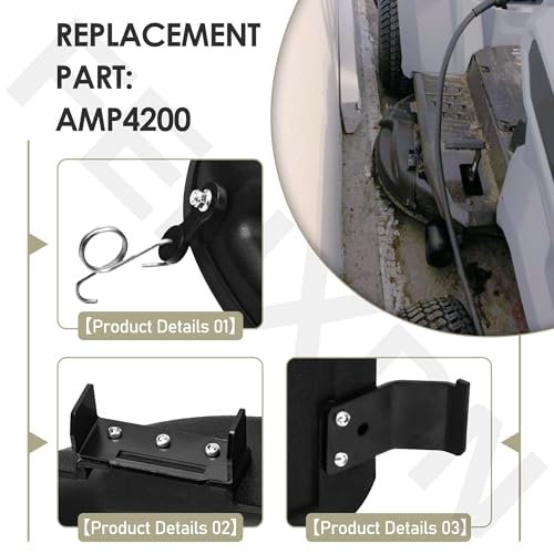 Image of AMP4200 Mower Mulch Plug Compatible with EGO Power 42 inch Z6 T6 Zero Turn Riding Mower ZT4204L, TR4200 and TR4204