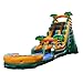 JumpOrange 19’ Cali Palms Commercial Grade Water Slide with Detachable Deep Pool for Kids and Adults (with Blower), Outdoor Indoor, Wet Dry Use, Tall Waterslide Inflatable