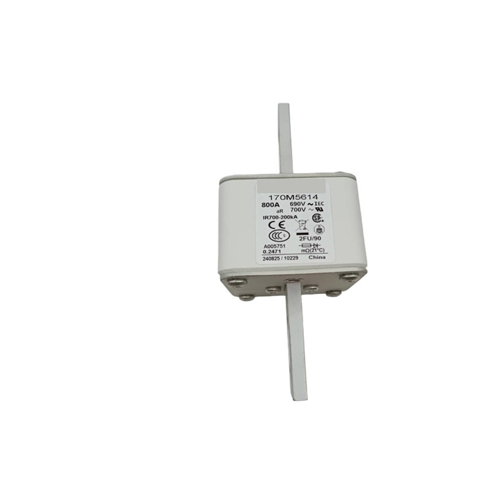 Fusible type goutte 170M5615 basse tension rapide intelligent - 4