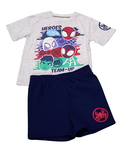 Image of Marvel Boys' T-shirt and Shorts Set