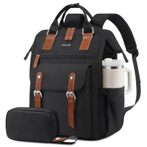 LOVEVOOK Laptop Backpack for Women, Teacher Nurse Work Lapto...