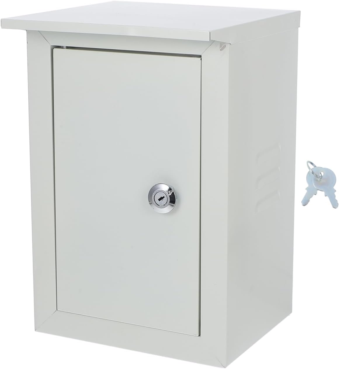 Box Outdoor Wall-Mounted Electrical Control Box Lockable Metal Cable Case for Outdoor Plug Protection Din Rail Enclosure Weather Electrical Aluminum Waterproof Case Water Proof