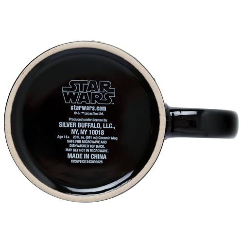 Taza cerámica Star Wars 20oz diseño Darth Vader y Stormtrooper miniatura 5