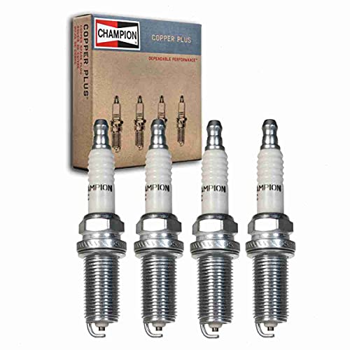 4 pc Champion Copper Plus Spark Plugs compatible with Nissan ...
