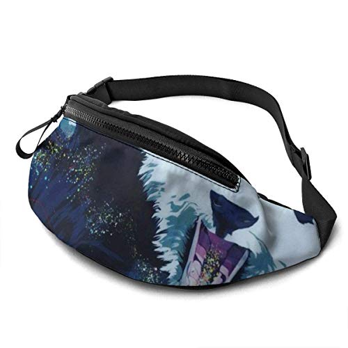 XCNGG Bolso de cintura corriente bolso de cintura de ocio bolso de cintura bolso de cintura de moda Watercolor Panda Fanny Packs for Women and Men Waist Bag Adjustable Belt for Outdoors Workout, Trave