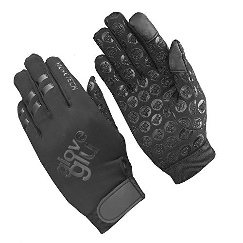 gloveglu Men's multisport gloves, Black, M