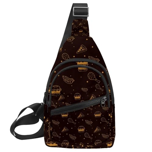 Bolsa cruzada para el pecho impermeable y cómoda para tus viajes y rutas de ciclismo activo