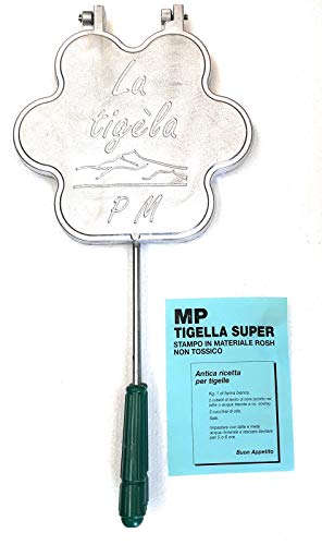  TIGELLIERA PROFESSIONALE PER TIGELLE 7 POSTI DITTA MP CON RICETTA SPECIALE TIGELLA --- TIGELLIERA COMPLETA --