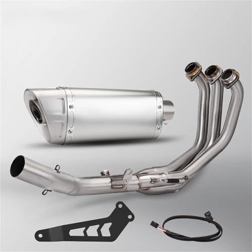 Tuyau d'échappement moto YAMAHA MT09 inox pour libérer la puissance du moteur FZ09 2022