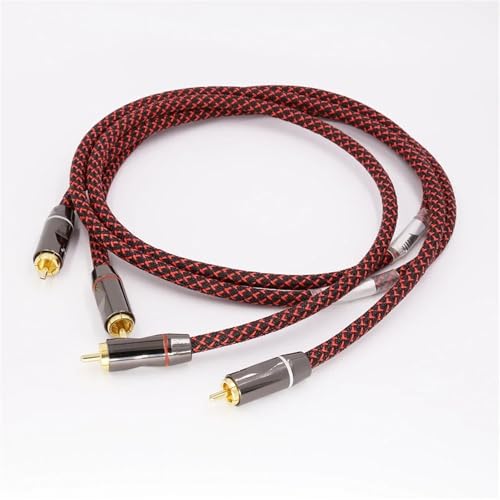 Par de cables de audio RCAA HiFi 50 cm miniatura 5