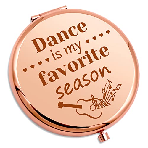 Dance Lover Gift for Women Mom Dance Teacher Gift Travel Makeup Mirror Birthday Gift...