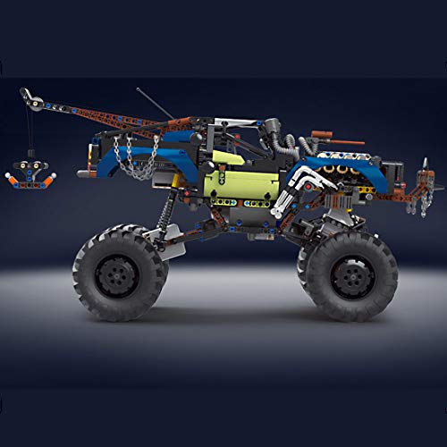 TRUU Ferngesteuertes Auto Bauteine, 1507 Teile 2.4G Fernbedienung Handy-App Dual-Fernbedienung Version Schlachtklettern… – Bild 5
